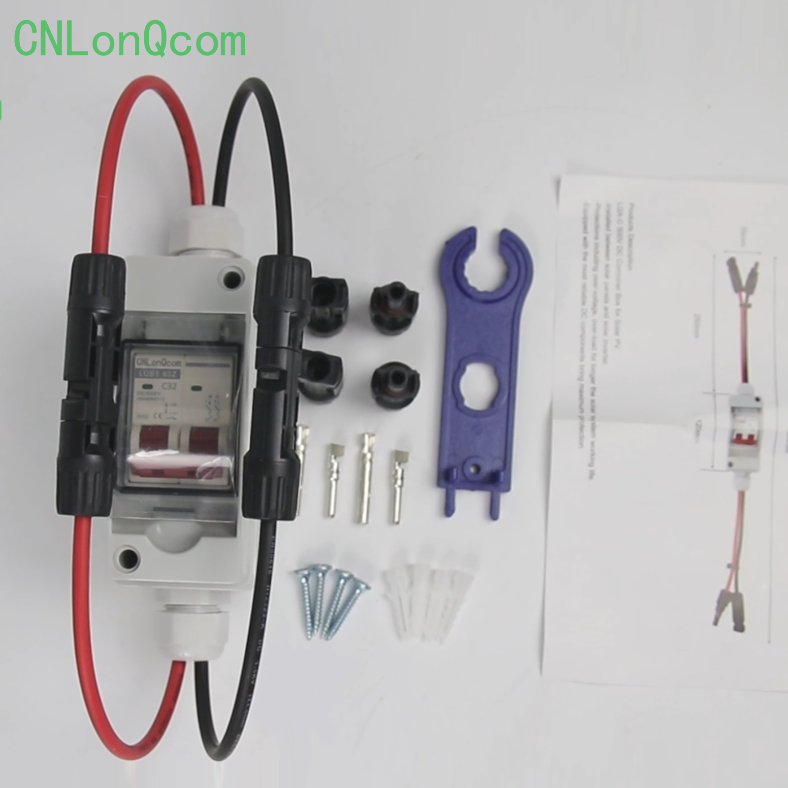 CNLonQcom lanserar LQX-C Solar DC Breaker Box