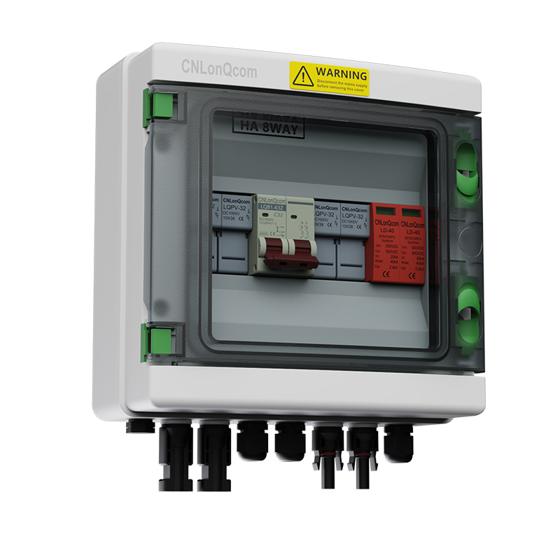 PV Combiner Box 2 i 1 ut DC500V