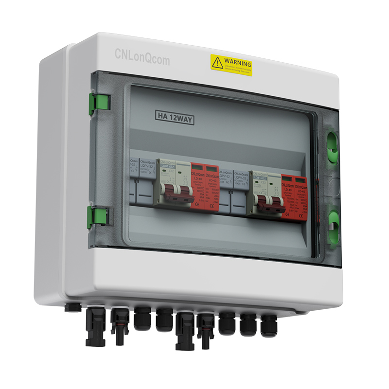PV Combiner Box 2 i 2 ut DC500V