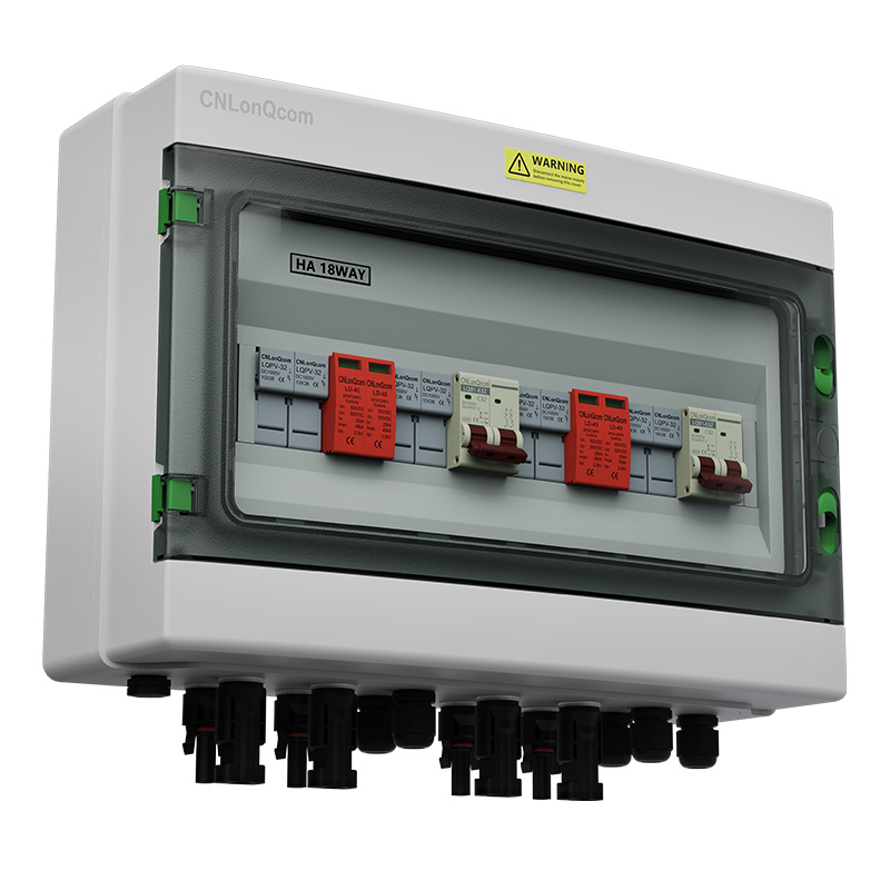 PV Combiner Box 4 i 2 ut DC500V