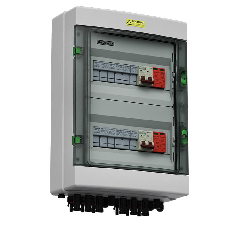 PV Combiner Box 6 i 2 ut DC500V